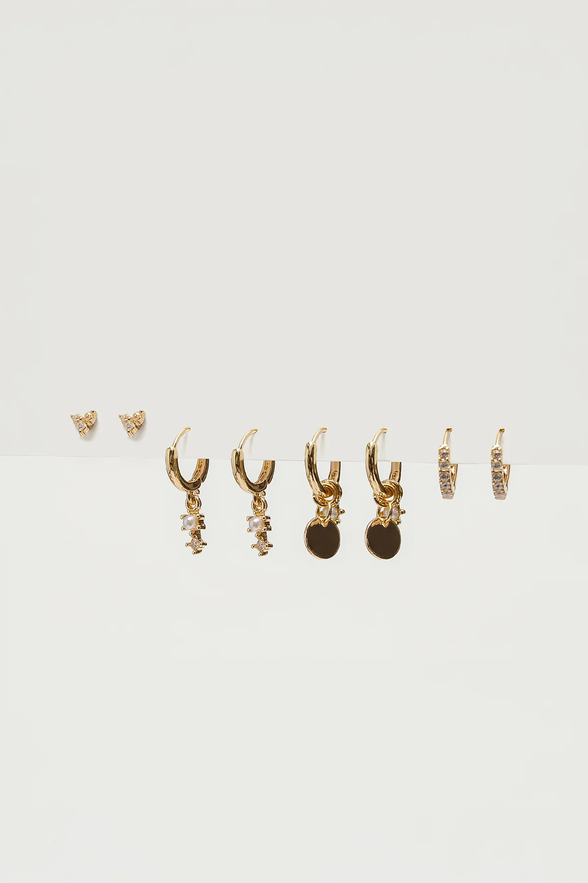 Assorted Stud & Hoop Earrings Pack - Image 2