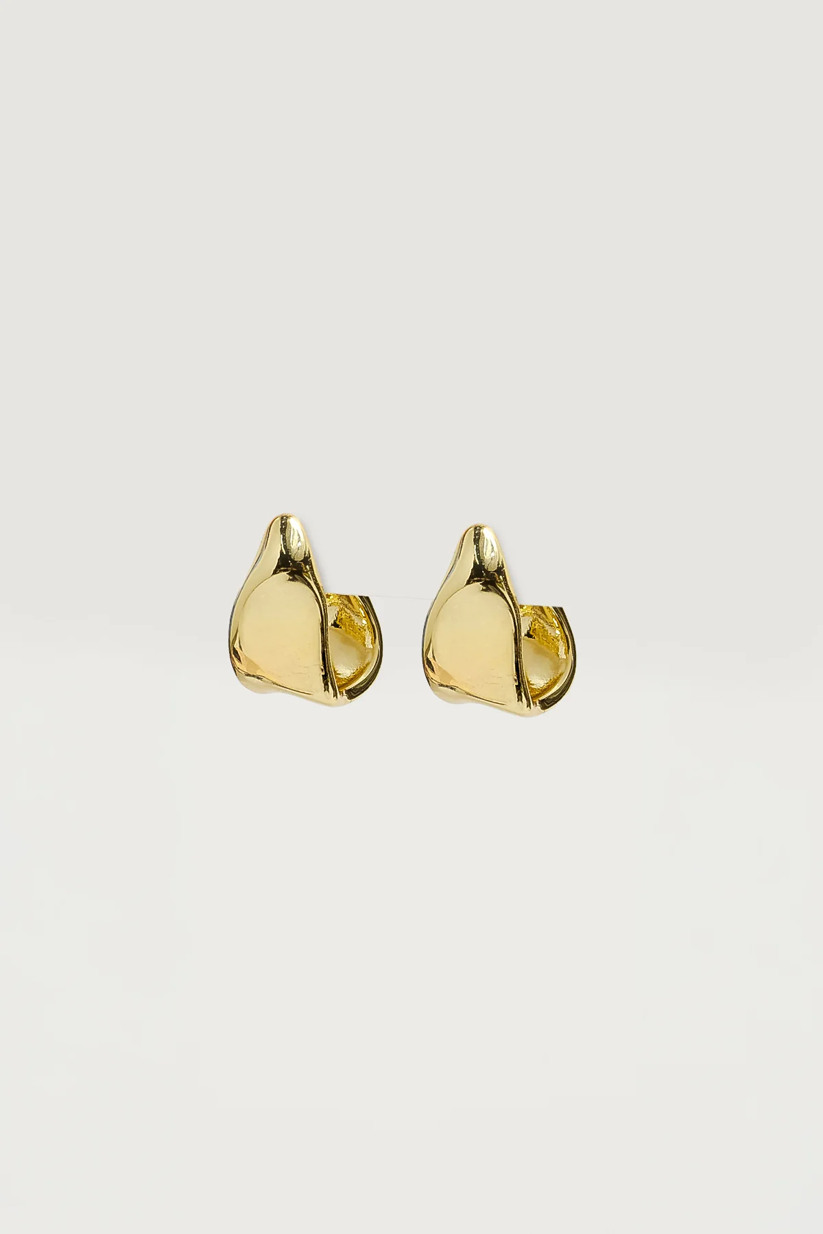 Chunky Hoop Earrings - Image 2