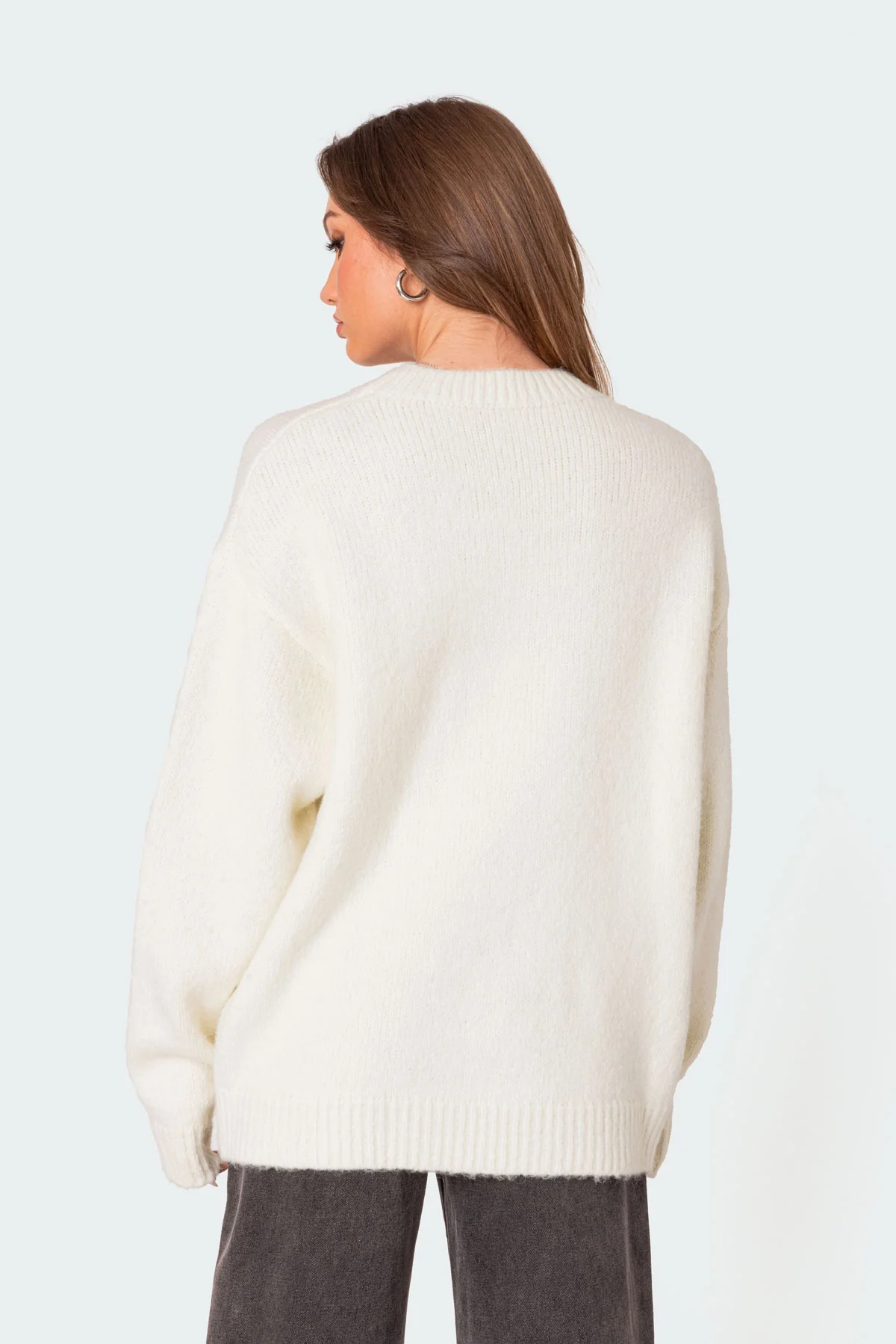 8 Ball Oversized Chunky Knit Sweater - Image 5