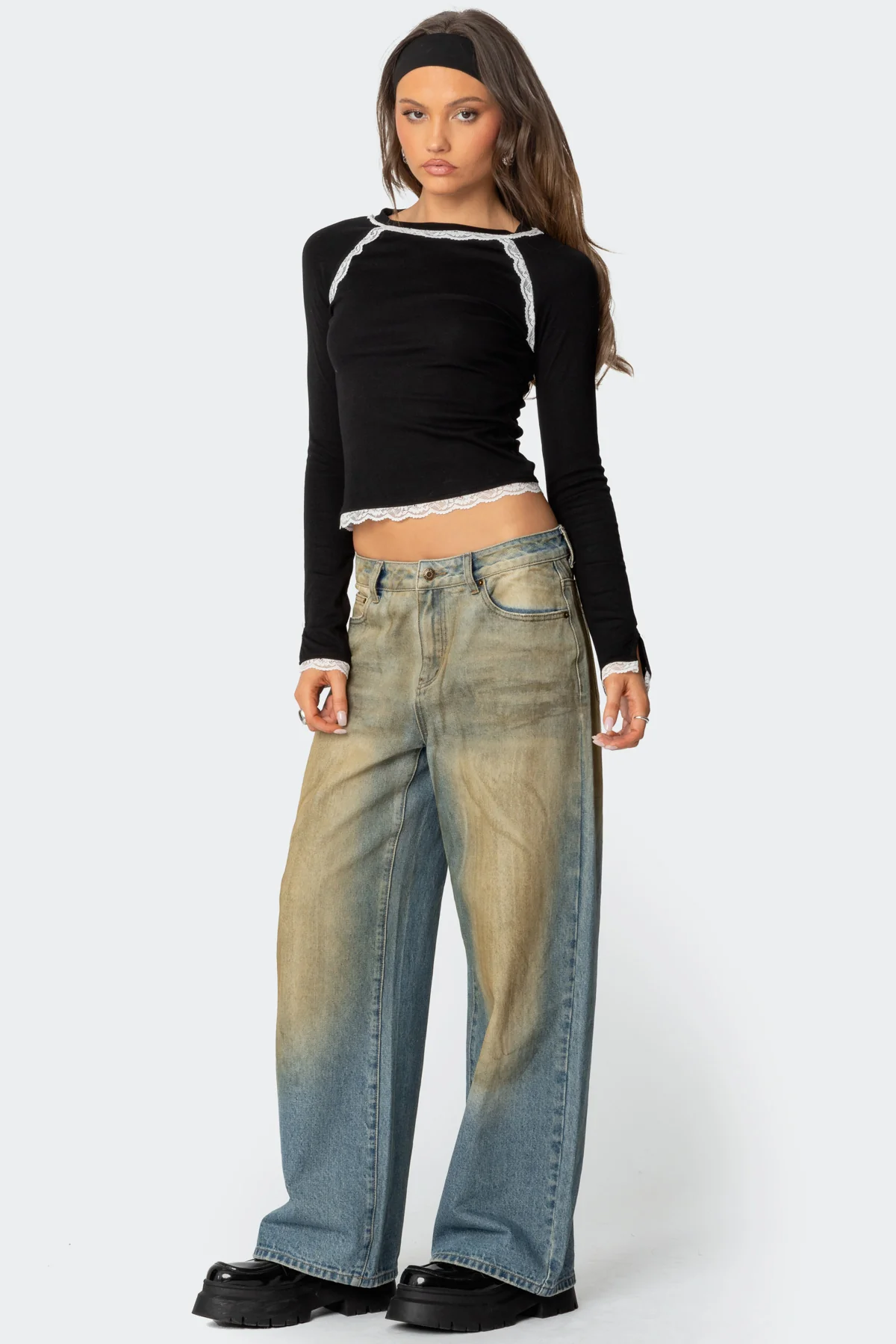 Edith Lacey Ribbed Top - Image 4