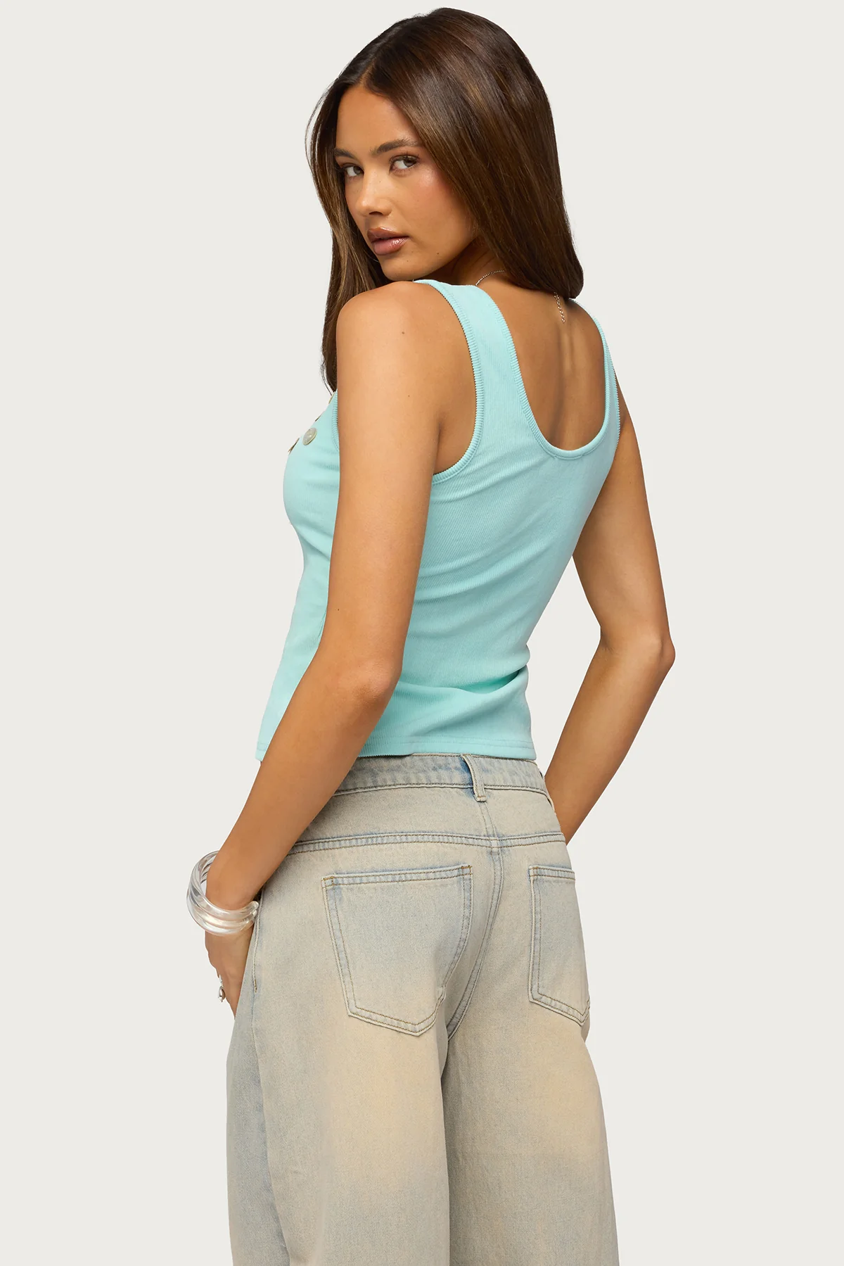 Beach Babe Scoop Tank Top - Image 5