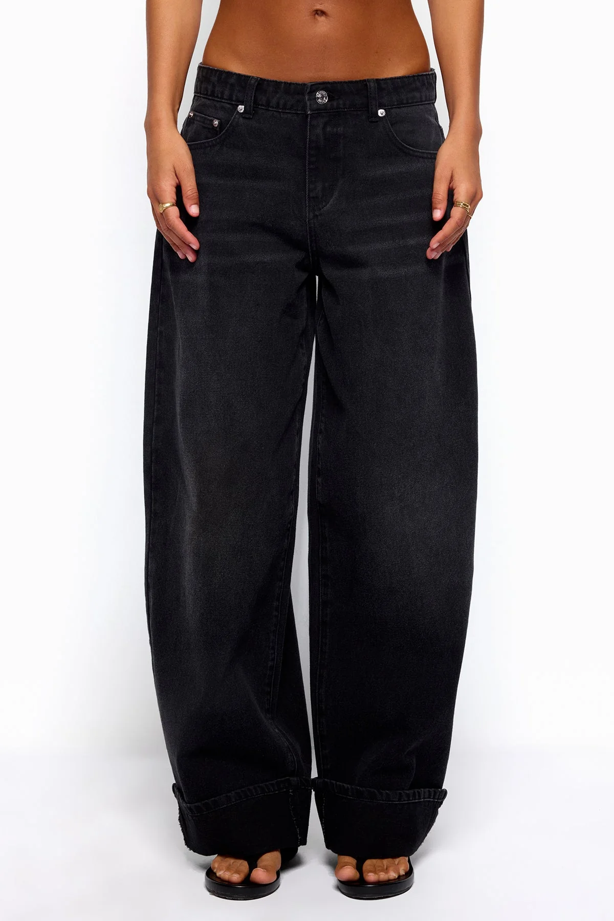 Kella Low Rise Baggy Jeans - Image 2