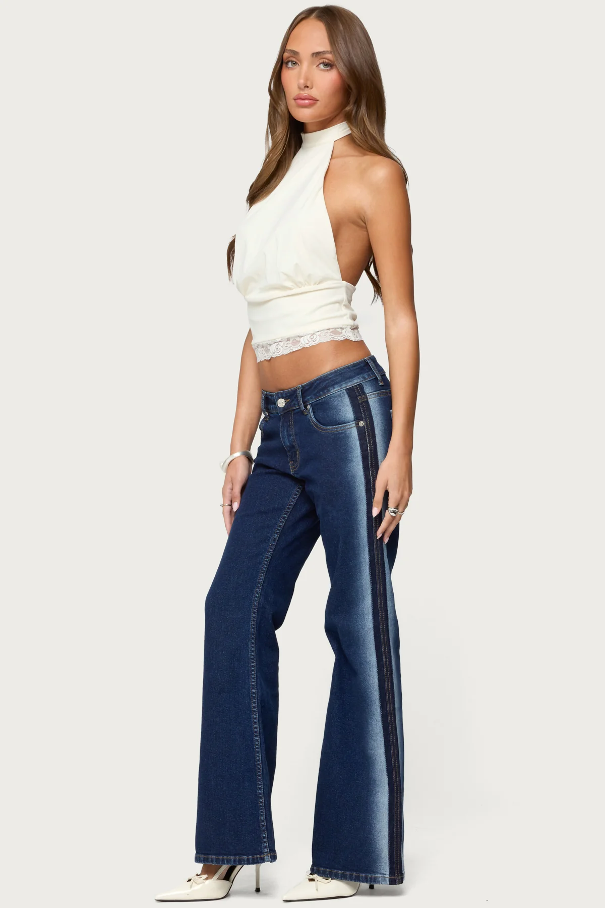 Sandra Lacey High Neck Halter Top - Image 4