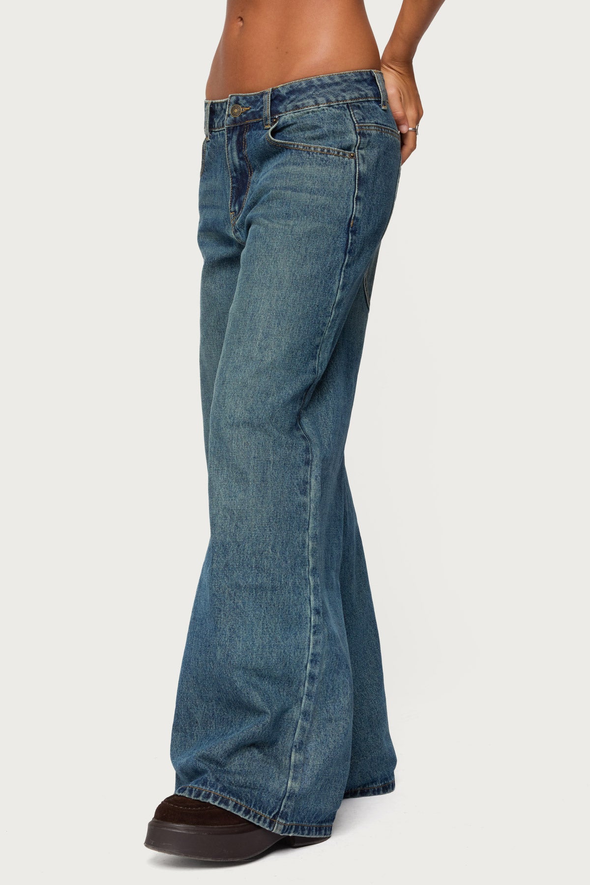 Heartly Low Rise Baggy Jeans - Image 3