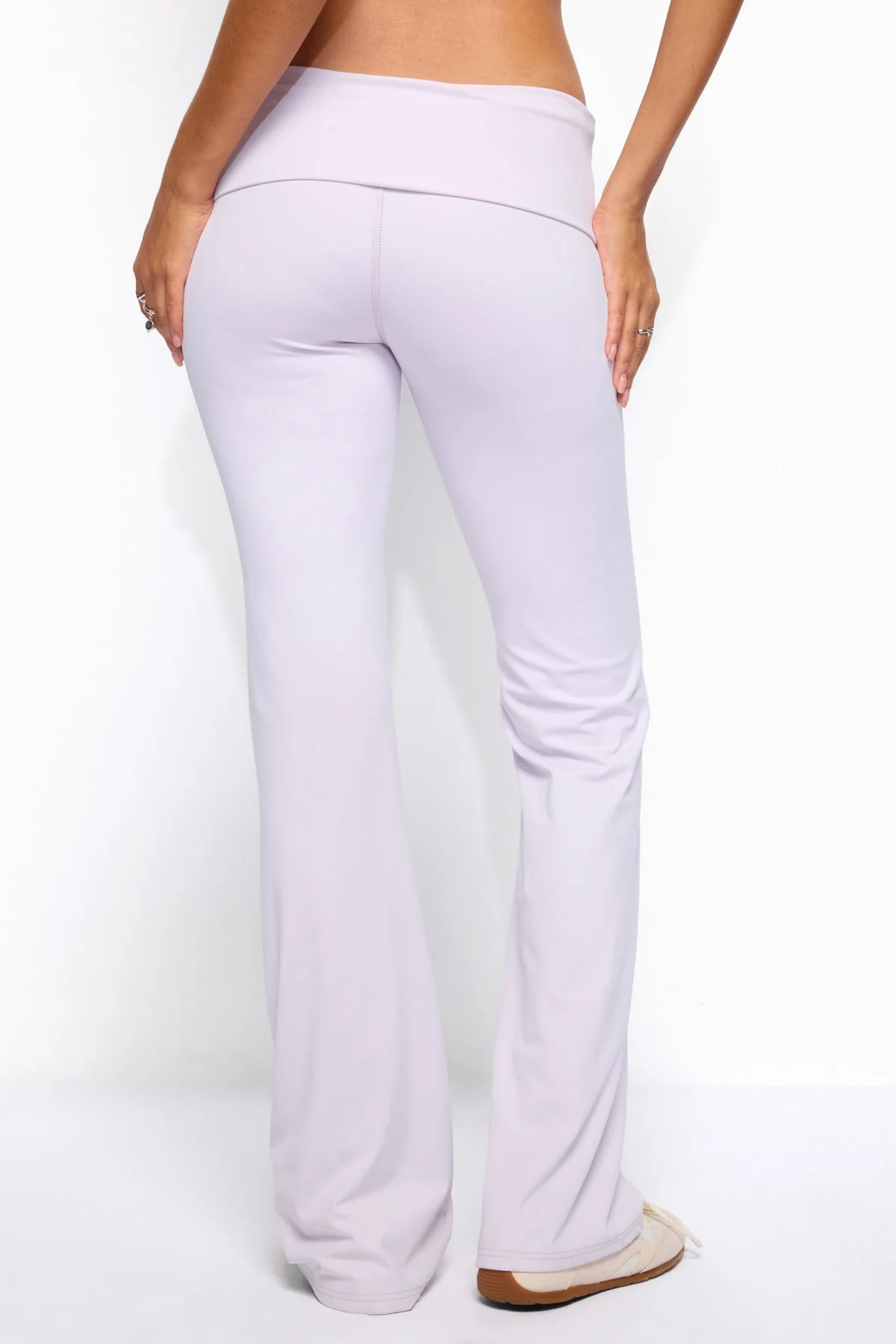 Oriane Foldover Flared Leggings - Image 5