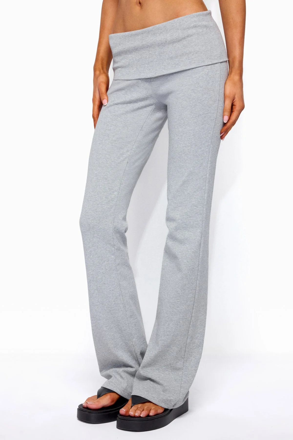 Ivanne Foldover Flared Pants - Image 3