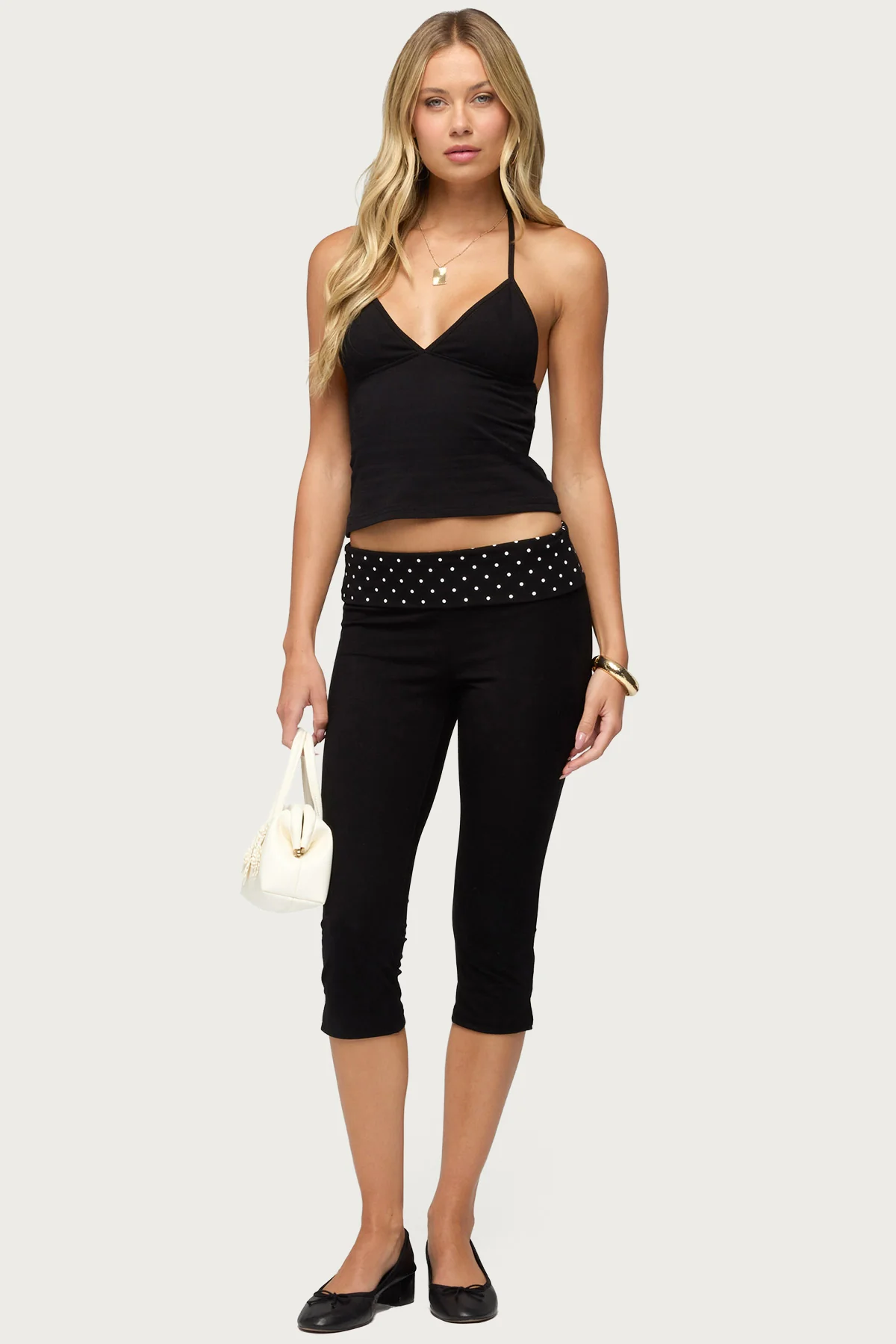 Noriah V Neck Halter Top - Image 4