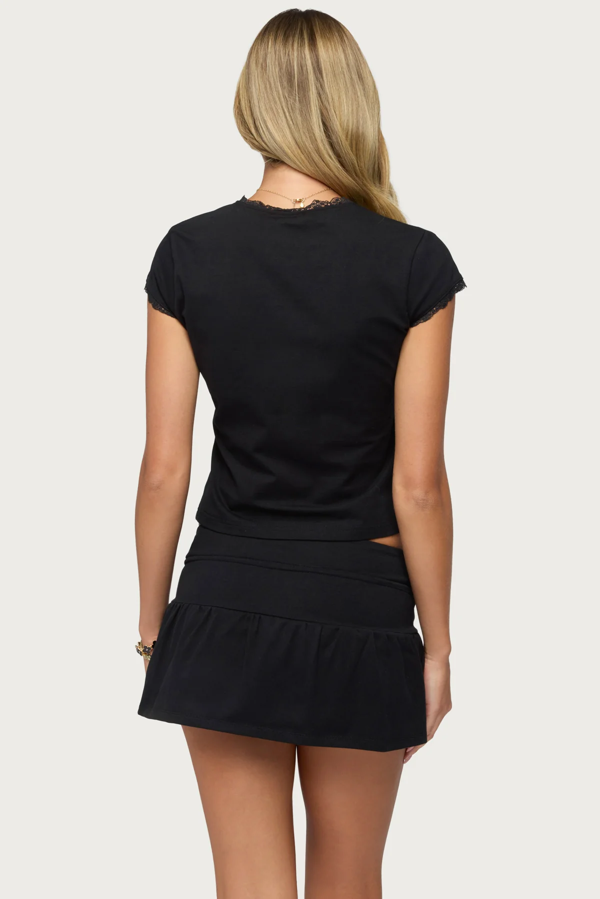 Yelena Lacey Button Up Top - Image 5