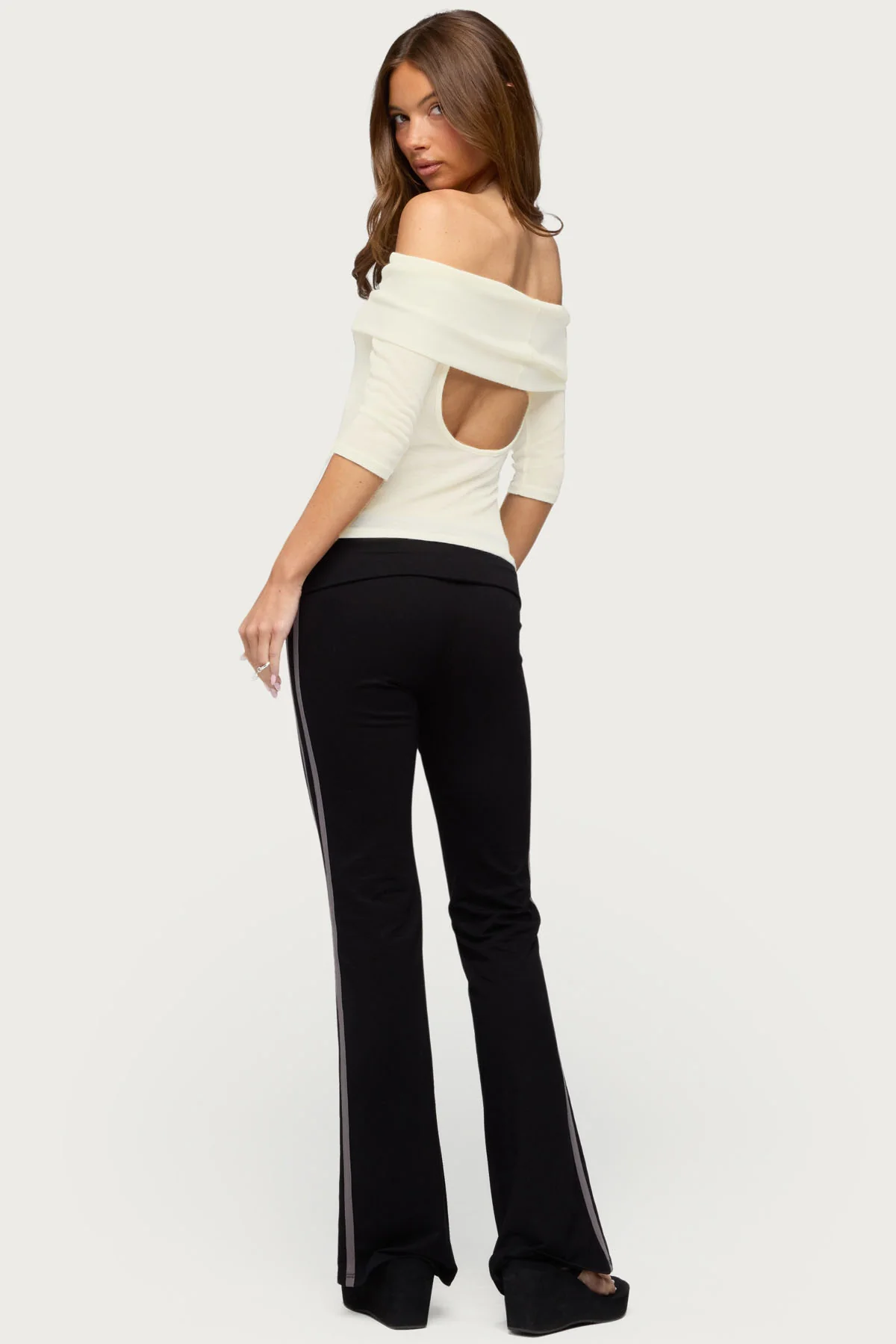 Thais Foldover Backless Top - Image 5
