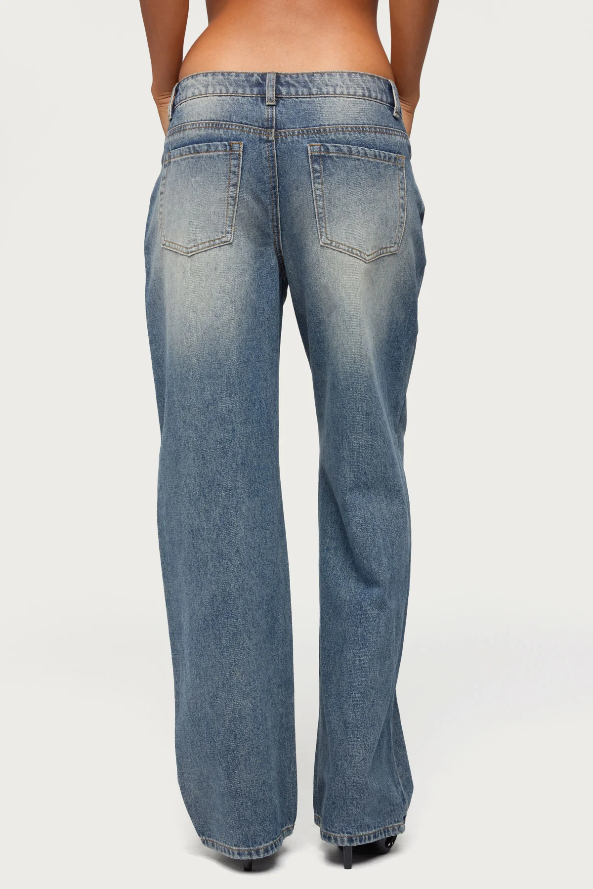 Heidie Low Rise Baggy Jeans - Image 5