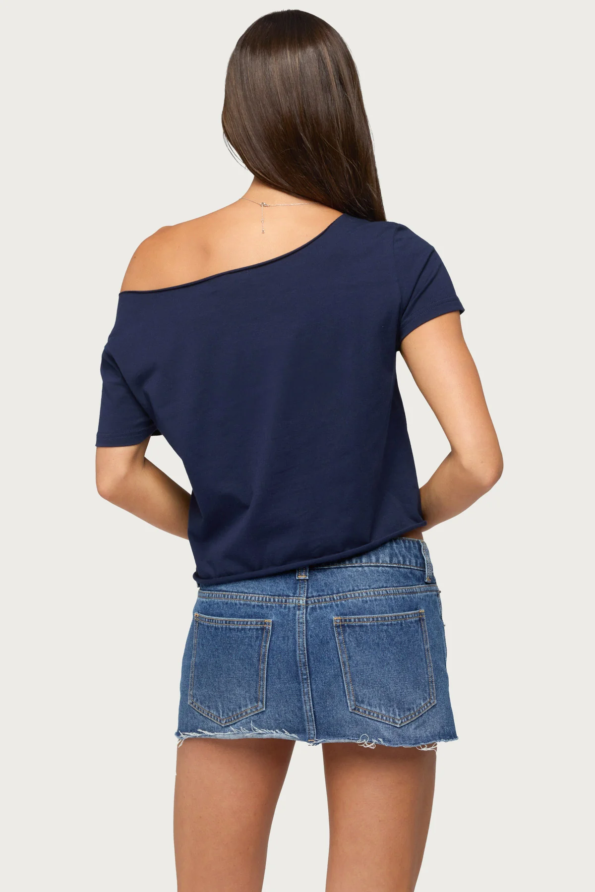USA Babe Off Shoulder T Shirt - Image 5