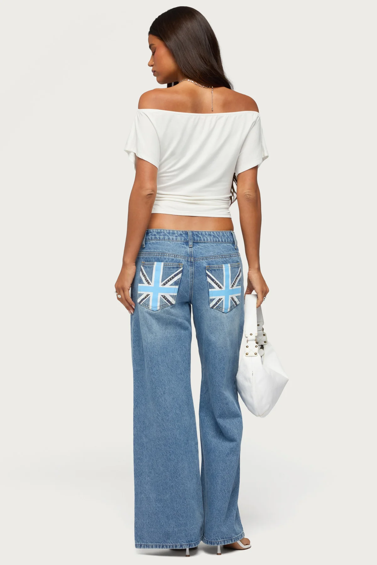 UK Cutie Low Rise Baggy Jeans