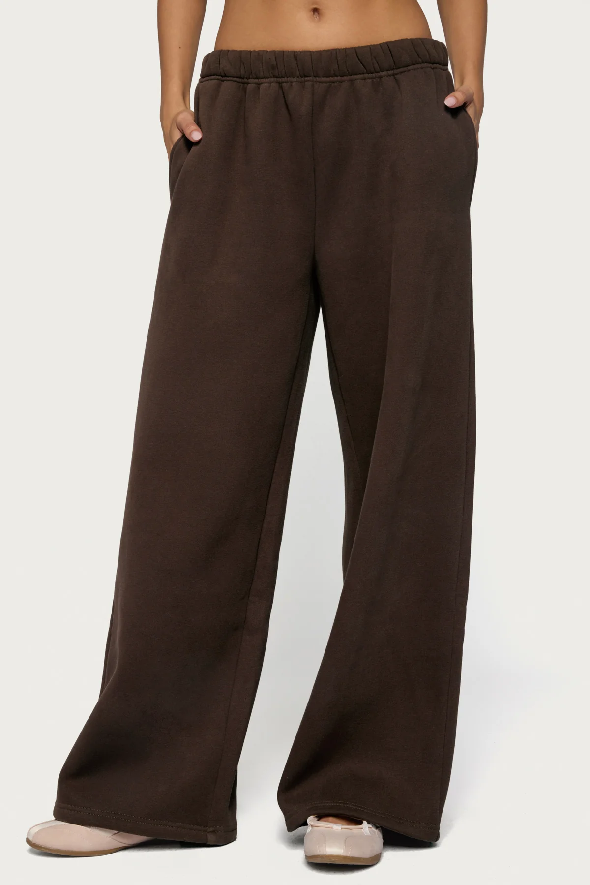 Edikted Glow Rhinestone Sweatpants - Image 4
