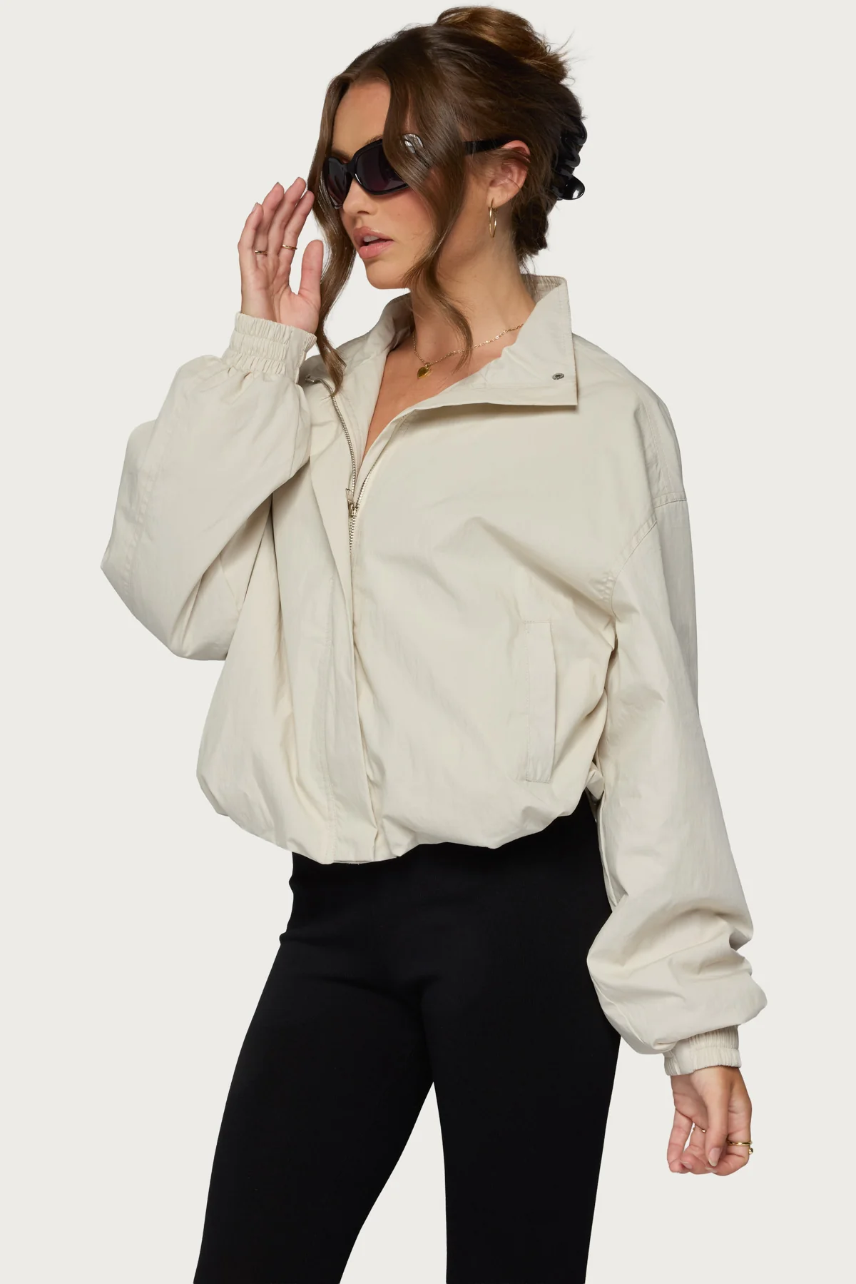 Rooney High Neck Jacket - Image 3
