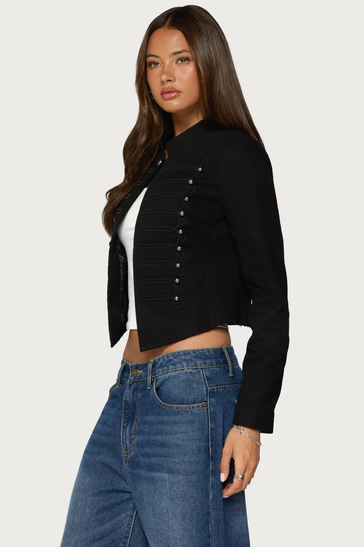 Evalea Button Jacket - Image 3