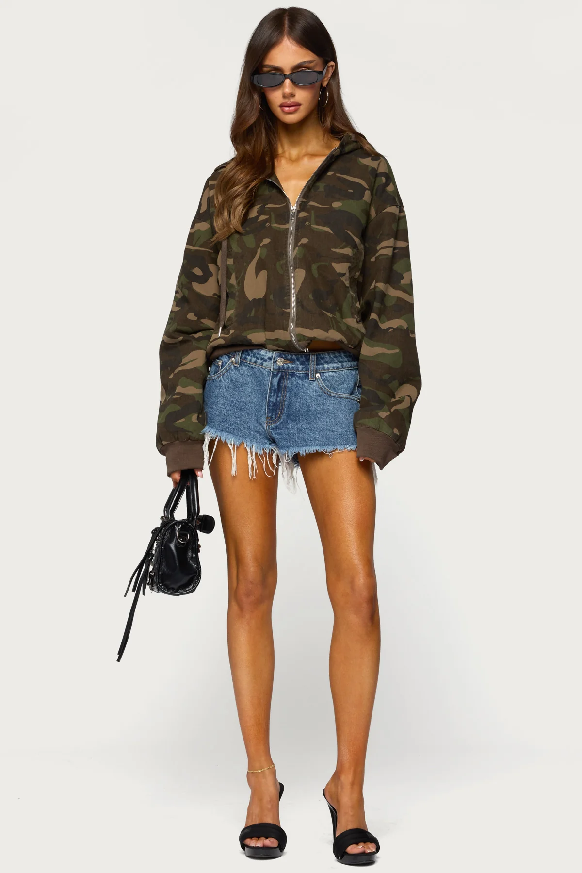 Blanche Camo Hooded Jacket - Image 2