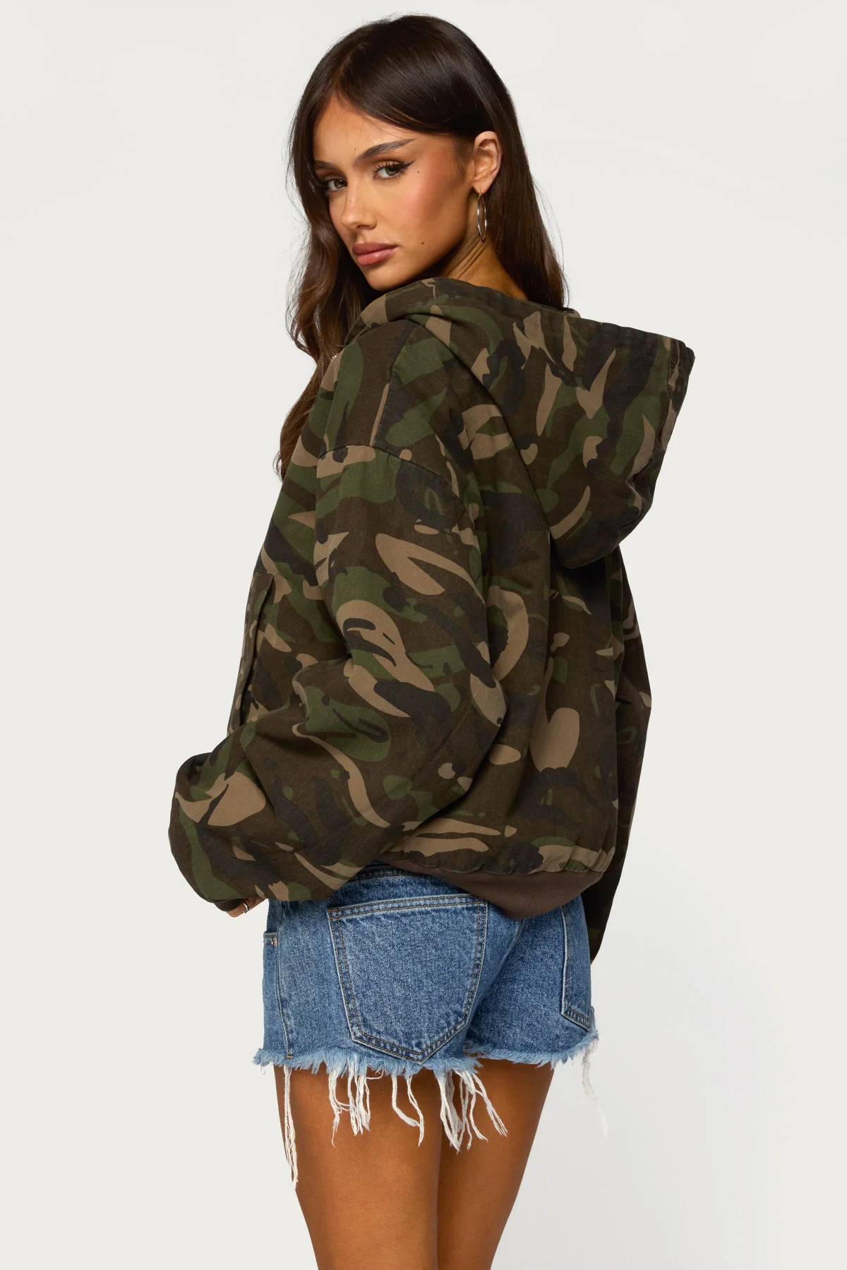 Blanche Camo Hooded Jacket - Image 4