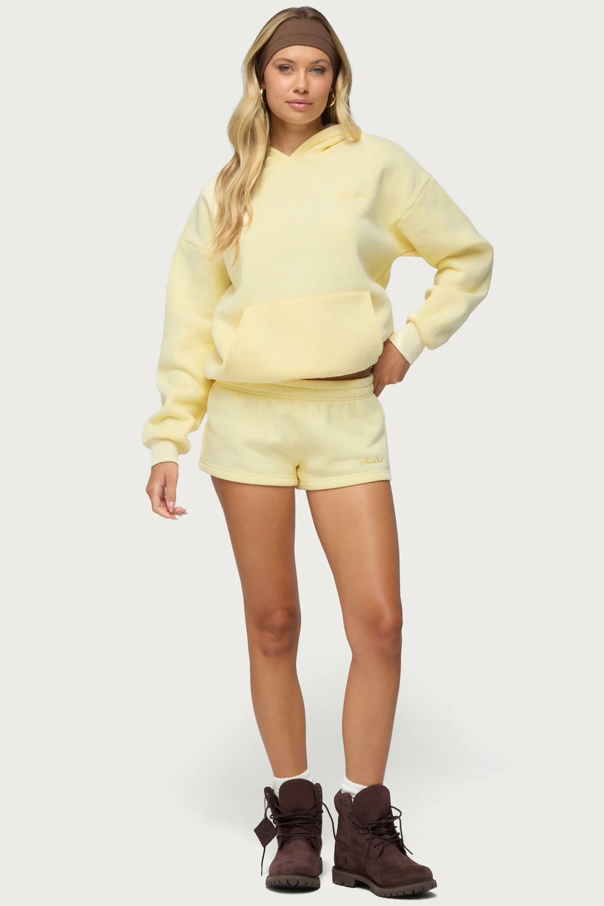 Basic Girl Low Rise Sweat Shorts - Image 6